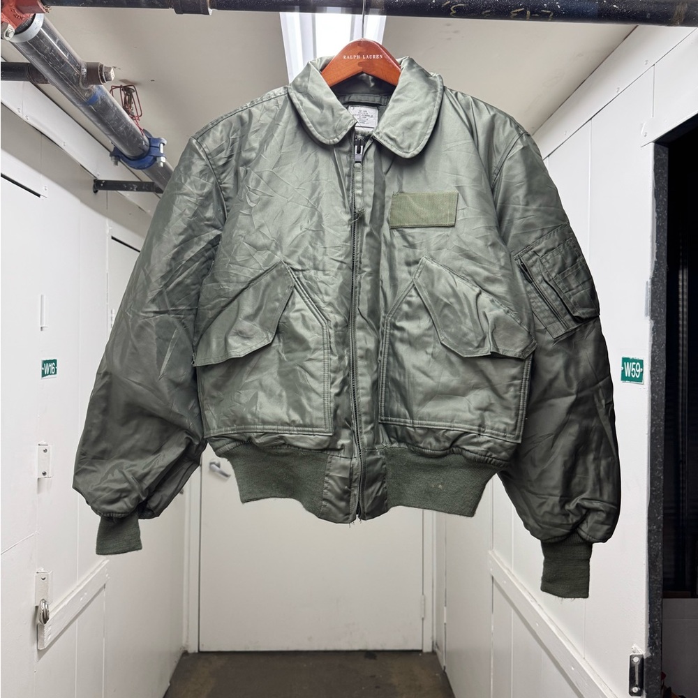 Vintage Military USAF Pilot CWU-36/P Air Force Flyer's Bomber Jacket